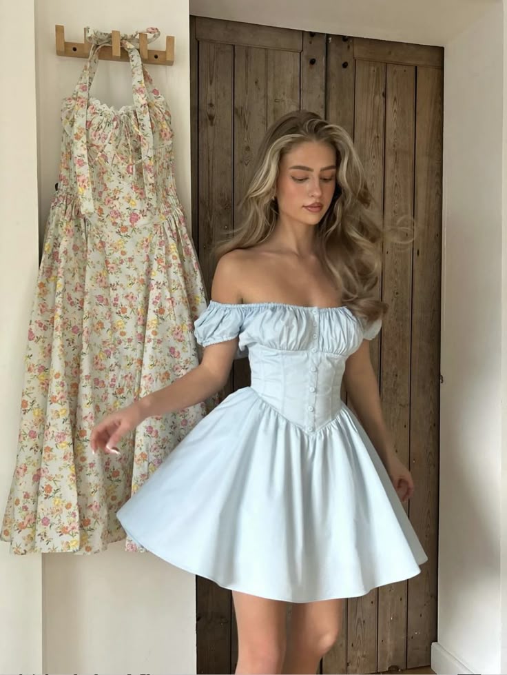 Hellblau Elegante Kurze Chiffon Homecoming Kleider Ballkleider Abendkleider Partykleider gh4118