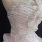 Blush Pink One‑Shoulder Long Elegant Romantic Gown with Fitted Waist and Fluffy Princess Skirt, Wedding Dress & Bridal Gown gh8305