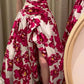 girlhomeshops-Floral Dress Long Slit Garden Party Dress gh5859
