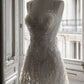 Girlhomeshops-New White Luxury Sweet Short Beaded Homecoming Dress Birthday Party Dress gh5193