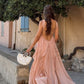 girlhomeshops-Beach vacation dress, wedding guest dress, party dress, casual dress, comfortable dress, fashionable outfitgh5857
