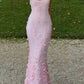 girlhomeshops-Rosa florales langes Satin-Tüll-Ballkleid gh5947