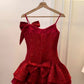 Kurzes Satin-Abendkleid/Geburtstagskleid GH6800