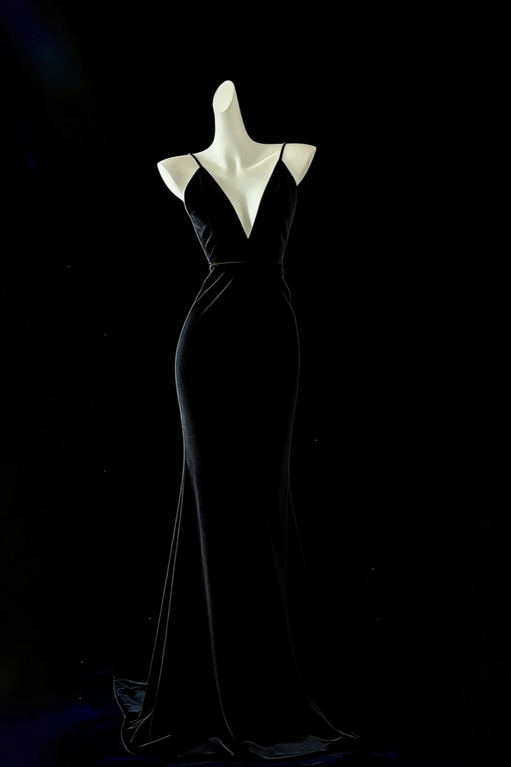 Weißes Meerjungfrau-Kleid, elegant, lang, Satin, Ballkleid, Abendkleid, Partykleid, gh4474