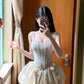 Short Fashion Party Dress Satin gh6641