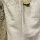 Robe de bal longue en satin blanc avec perles exquises, robe de soirée, robe de mariée gh4511