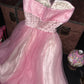 Pink Homecoming Dress Gorgeous Beaded Short Tulle Ball Gown Evening Dress gh4418