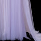 Fairy Luxury Dreamy Style Light Purple Tulle Strapless Train Gown - Starlight Theme Dinner & Ball Dress gh6562