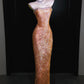 Girlhomeshops--Super beautiful golden gorgeous glitter metal mermaid fishtail long prom dress gh5489
