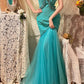 Pink Beaded Beautiful Mermaid Long lace Chiffon Ball Gown Evening Dress Party Dress gh4443