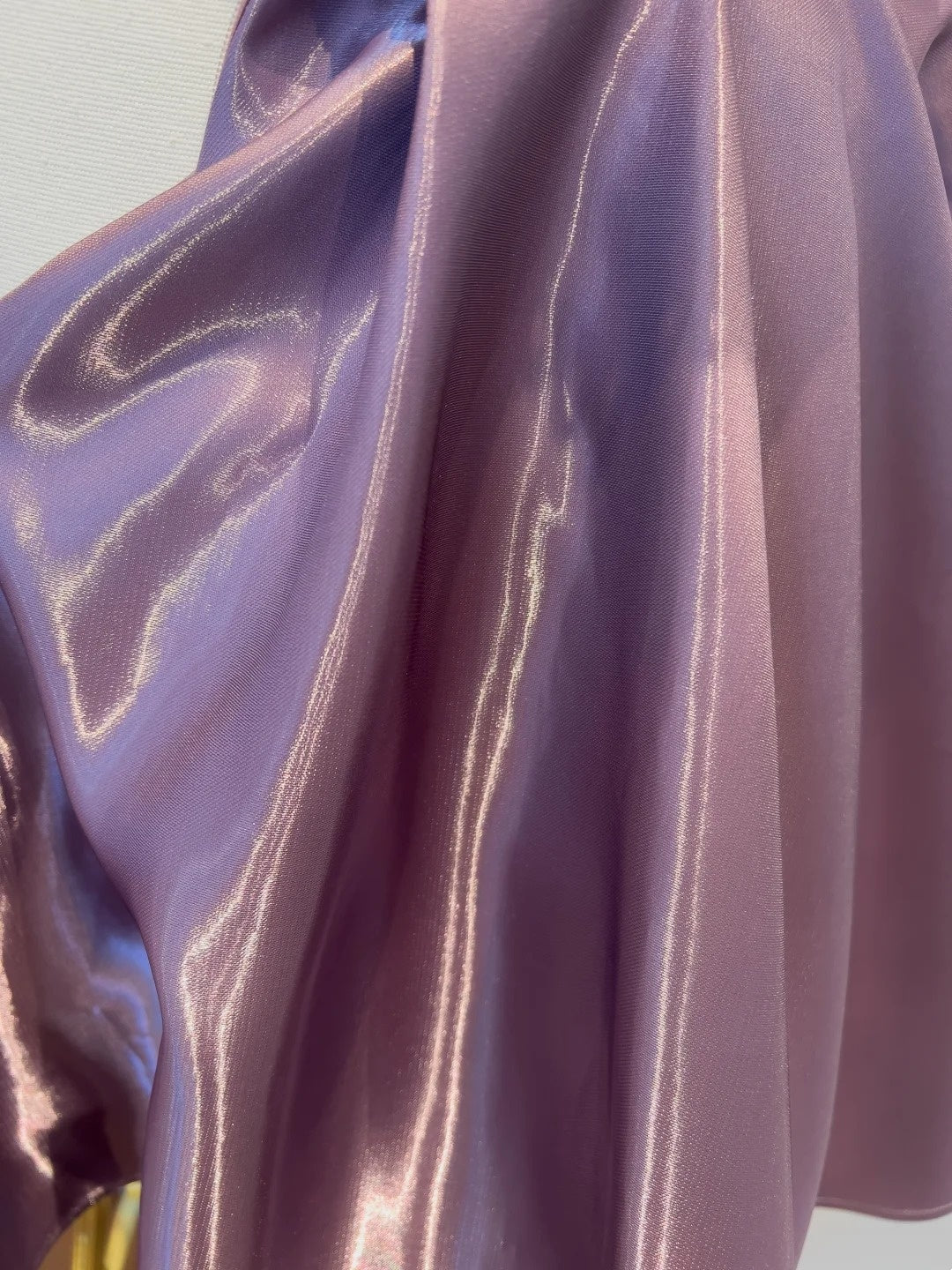 Glitzerndes lila Puffrock-Kurzes Geburtstagskleid/Abendkleid gh6794