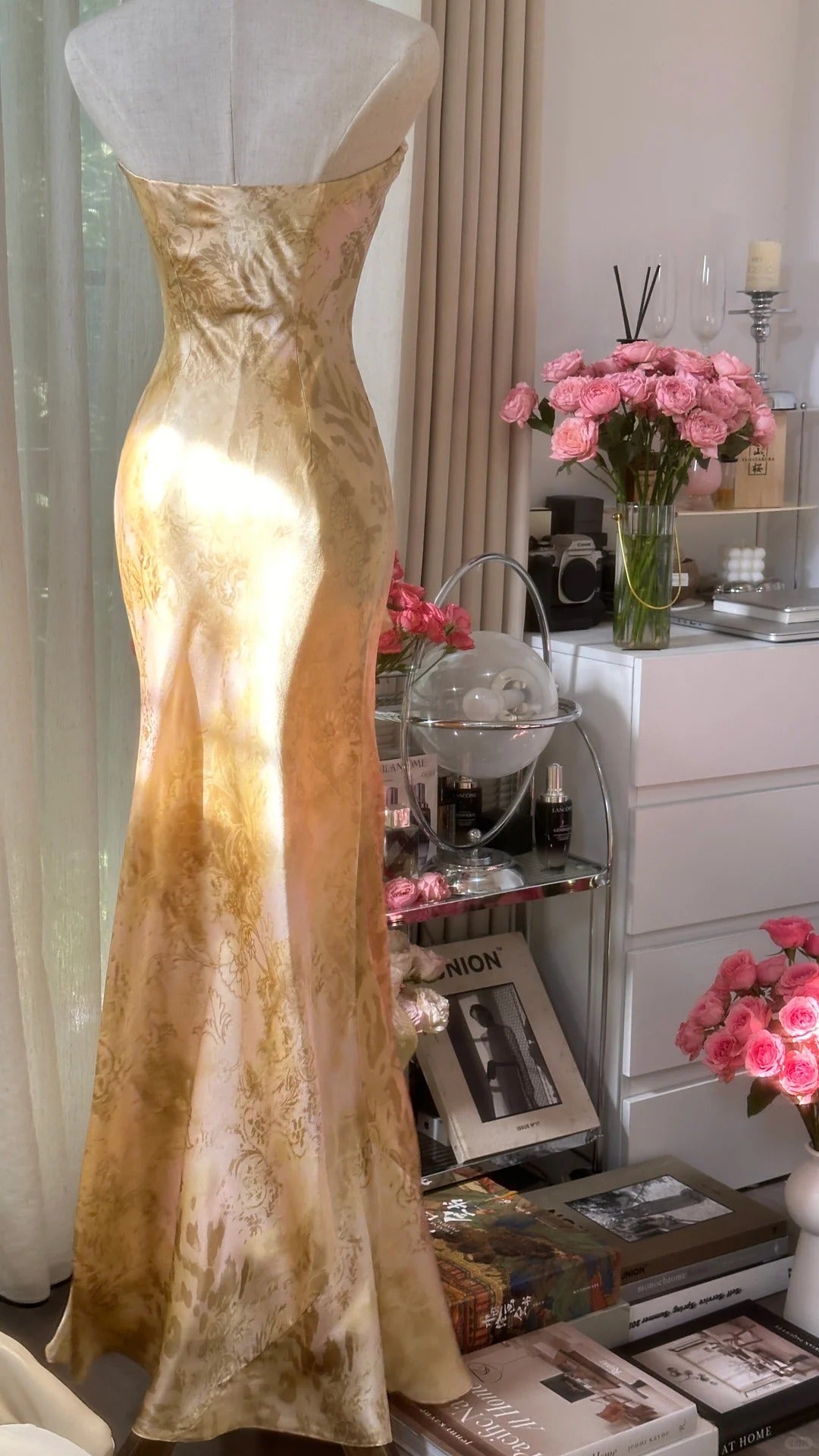 Licht Farbe Elegante Mode Lange Chiffon Ballkleid Abendkleid Geburtstag/Urlaub Party Kleid Prom Kleid gh4065