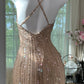 Robe de soirée romantique féerique en mousseline de soie ornée de perles exquises gh69123