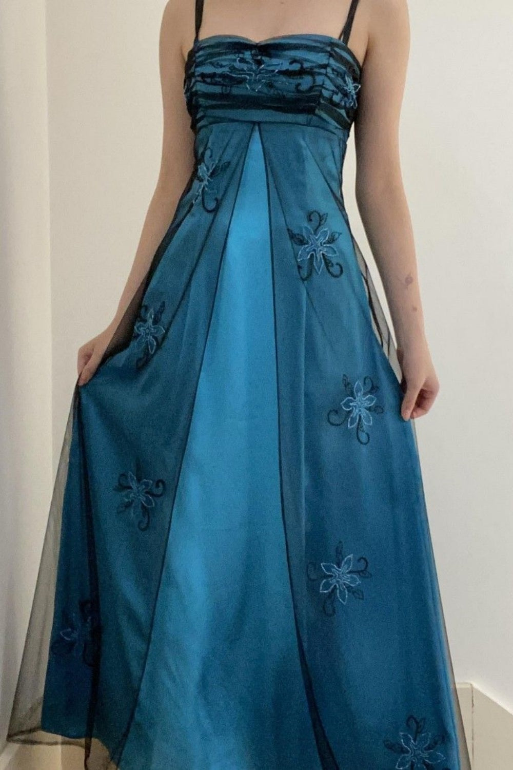 girlhomeshops - Robe de bal bleue gh6112