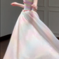 ✨Girlhomeshops-White Light Blue Gradient Sheer Tulle Ocean Wedding Ball Gown gh10496