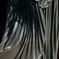 ✨Girlhomeshops-Black Spaghetti Strap Rhinestone Beaded Lace Tulle Evening Gown gh10157