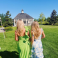 ✨Girlhomeshops-Sexy A-Linien langes blaues Blumen-Ballkleid Blaues und weißes Partykleid gh10163