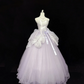 Lavender Spaghetti Strap Cinched Waist Voluminous Princess Skirt Romantic Dress, Wedding Gown gh7911