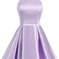 Blau/lila/rot süßes kurzes Satin-Ballkleid Homecoming-Kleid Geburtstagsparty-Kleid gh805