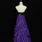 girlhomeshops-Lila Exquisites Perlenbesetztes Langes Satin-Ballkleid gh6289