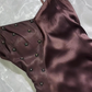 Sexy Vintage Brown Spaghetti Strap Fitted Waist Slim Prom & Evening Party Dress gh8536