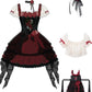 Girlhomeshops-Black red floral tulle lace short homecoming dress birthday dress gh5346