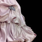 Pink sweet bow decoration long floor-length ball gown evening dress adult ceremony birthday dress gh4100