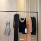 Silver shiny niche vintage dress short sequin homecoming dress birthday cocktail party dress gh4306