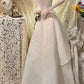 Robe de bal longue en satin blanc avec perles exquises, robe de soirée, robe de mariée gh4511