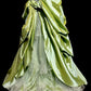 Grünes, elegantes, langes Prinzessinnenkleid im Retro-Stil, Abendkleid, Ballkleid gh3444