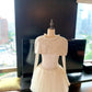 Girlhomeshops-White short chiffon princess homecoming dress birthday party dress eighth grade dress French little princess ballet skirt gh5296