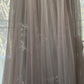 Grau Lila Romantisch Mode Elegant Exquisite Spitze Blumenapplikation Langes Tüll Feen-Ballkleid Abendkleid Geburtstags-/Hochzeitsgast-/Feiertagspartykleid Ballkleid Valentinstags-Date-Kleid Brautjungfernkleid gh4031