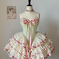 Pink ruffle short tulle lace homecoming dress birthday dress gh4911