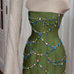 Girlhomeshops-Black/white/green Fashion Satin Exquisite Beading Short Homecoming Dress Birthday Party Dress gh5388