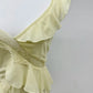 Girlhomeshops-Yellow ruffle chiffon long prom dress birthday party dress gh5421