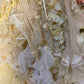 Robe de soirée longue en tulle à fleurs jaunes et perles, robe de mariée pour adulte, gh4572