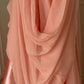 ✨Robe de soirée longue en mousseline de soie rose fantaisie déesse grecque gh4269
