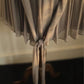 Gray Lace Vintage Homecoming Dress Short Chiffon Face Ball Gown gh4497