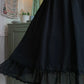 Robe de soirée courte en mousseline de soie noire, mignonne et exquise, avec nœud papillon en dentelle, robe de bal, robe d'anniversaire, robe de bal, gh3922