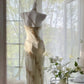 Elfenbein/Grün Vintage Fashion One Shoulder Exquisite Perlen Langes Chiffon Ballkleid Geburtstagspartykleid Cocktailpartykleid Abendkleid Ballkleid gh3971
