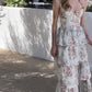 Floral Fashion Elegant Spaghetti Strap Long Chiffon Tulle Ball Gown Evening Dress Garden Party Dress Graduation Dress Prom Dress Wedding Guest Party Dress gh3983