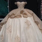 girlhomeshops-Quinceanera Kleider Prinzessin Langes Süßes Ballkleid für 16-Jährige gh6299