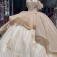 girlhomeshops-Quinceanera Kleider Prinzessin Langes Süßes Ballkleid für 16-Jährige gh6299