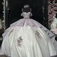 girlhomeshops-Quinceanera Kleider Prinzessin Langes Süßes Ballkleid für 16-Jährige gh6299