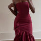 girlhomeshops-Blue/Wine Red/Yellow/Purple Long Chiffon Ruffle Prom Dress Graduation Dress gh5929