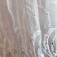 White Vintage Strapless Embroidered Midi Gown, A-Line Party Dress gh9306