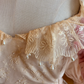 Light Blush Pink Vintage Victorian Long Gown, Off Shoulder Puff Sleeve Embroidered Ballgown gh9296