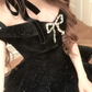 Black New Shiny Fashion Short Tulle Homecoming Dresses Birthday Party Dresses Cocktail Party Dresses Evening Dresses Prom Dresses Evening Dresses gh3967