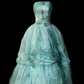 Light Green Strapless Fitted Waist Voluminous Skirt Prom Dress, Evening Party Gown gh7315
