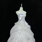 Lavender Ombre Strapless Bow Cinched Waist Voluminous Princess Skirt Long Romantic Dress, Wedding Gown gh8004